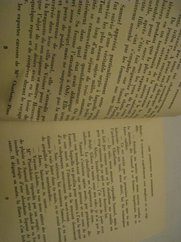 Braquemart Olga. Les aventures de pinedebois.