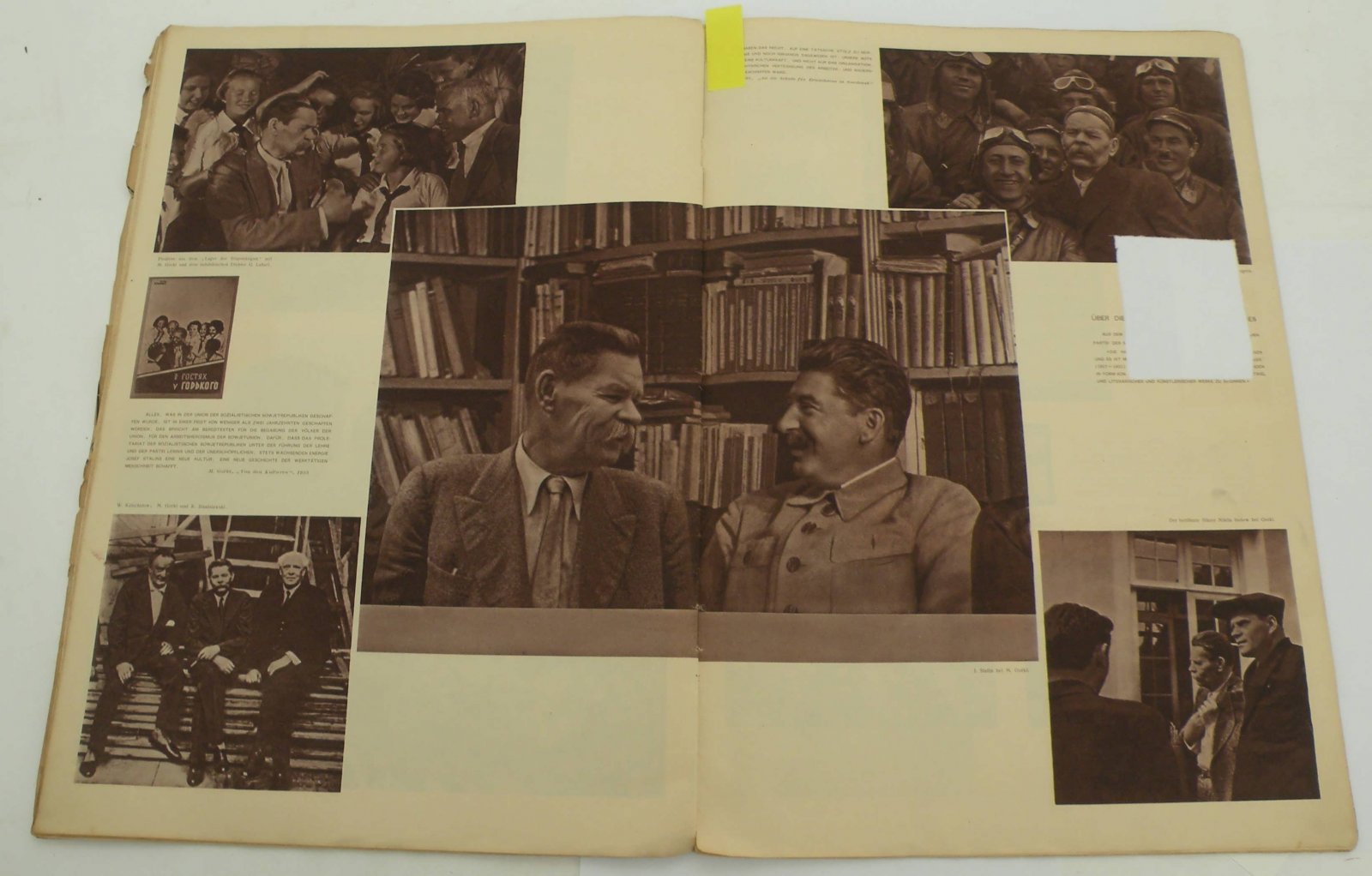 U d SSR im bau. [СССР на стройке]. Ежемесячный иллюстрированный журнал. № 4 1937 год.