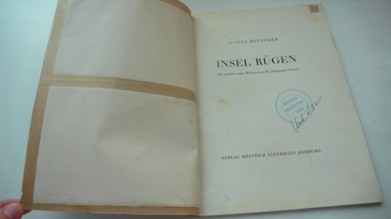 Justus Boettcher. Insel Rugen.