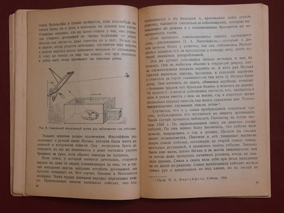 Львов В. Соболь. Соболиный промысел и разведение соболя в неволе.