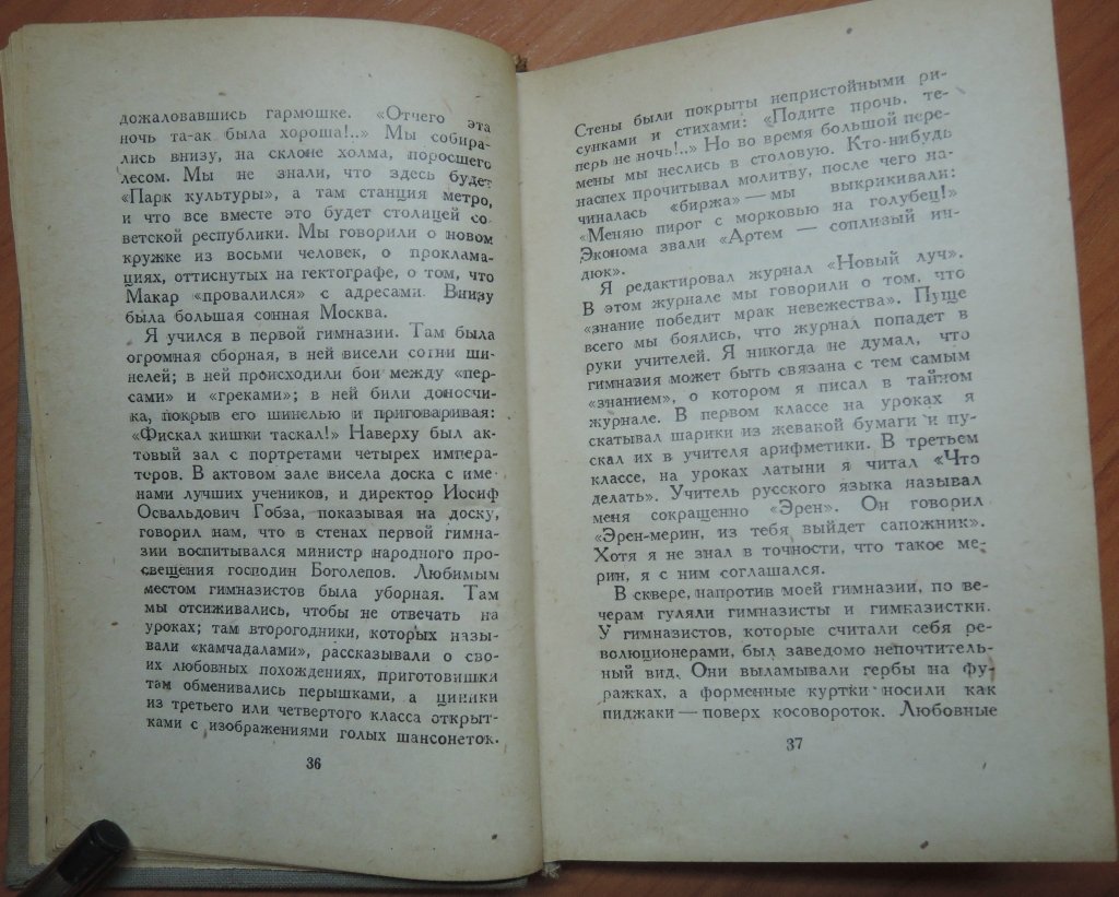Эренбург Илья. Книга для взрослых.