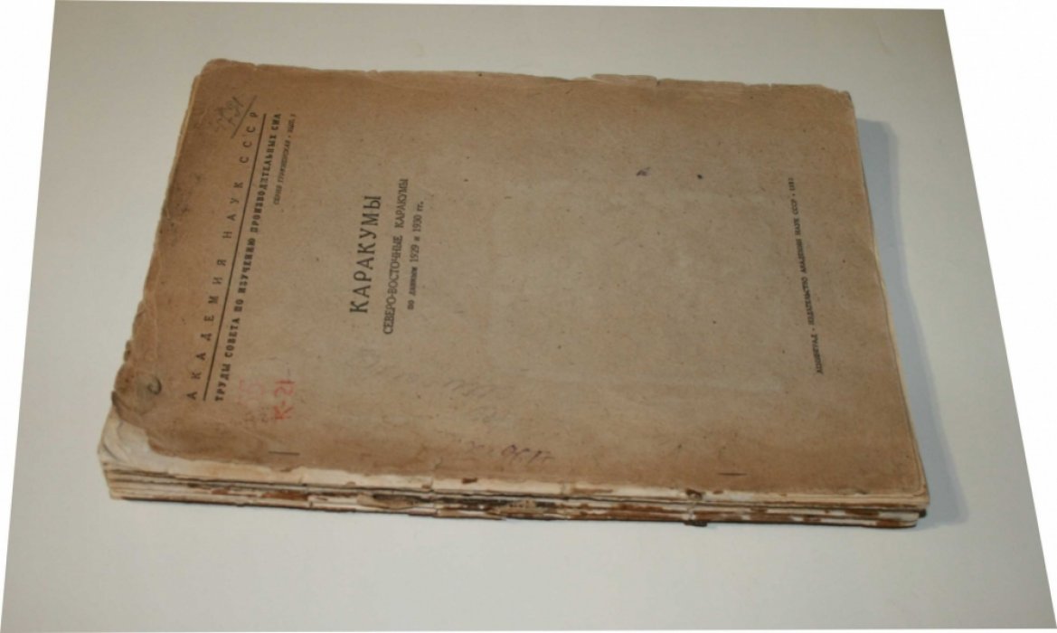 Макеев П.С.  Каракумы. Северо-Восточные Каракумы по данным 1929 и 1930 гг. 