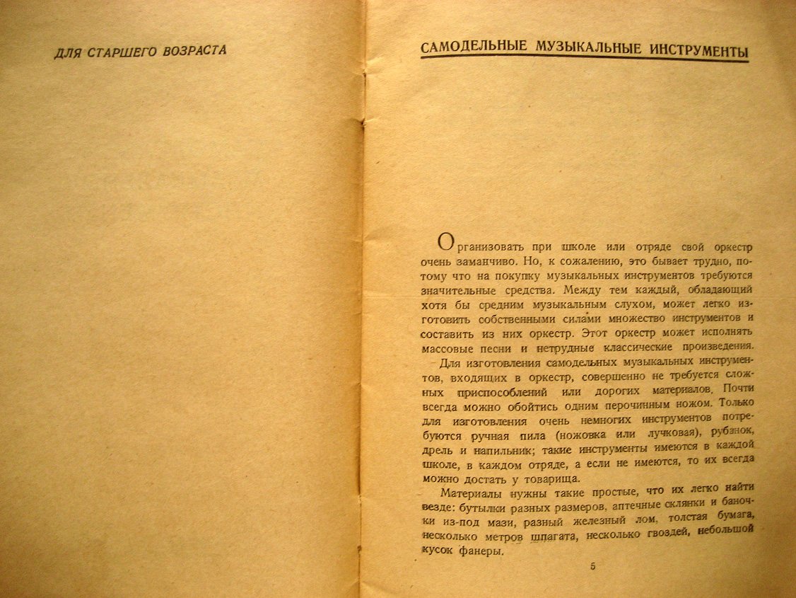 Дасманов В. Самодельные музыкальные инструменты.