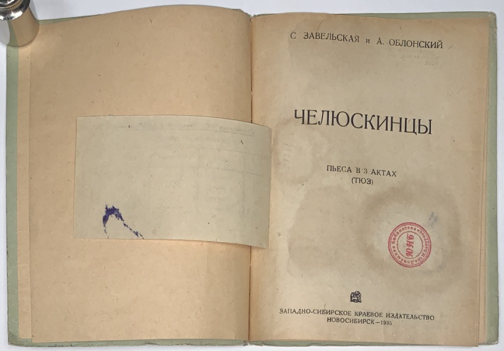 Завельская С., Облонский А. Челюскинцы.