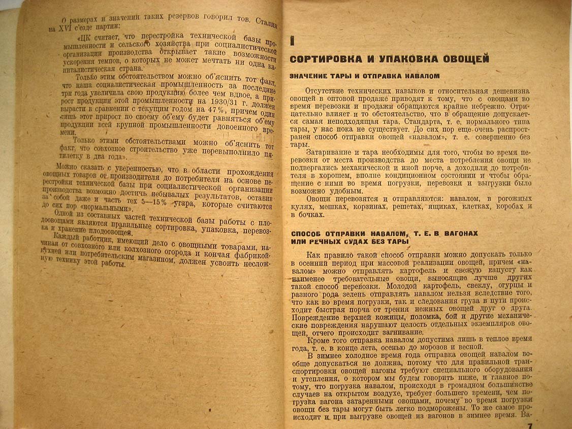 Раевский Н. Сортировка, упаковка, перевозка и хранение овощей