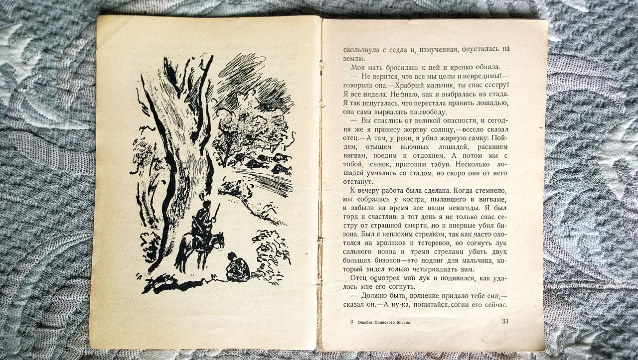Джемс В. Шульц. Ошибка Одинокого Бизона: Повесть.