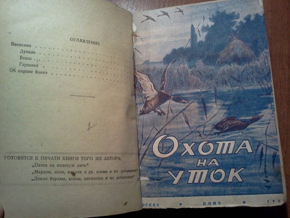 Каверзнев В.Н. Охота на болотную дичь. Охота на уток. Охота на гусей. Охота на вальдшнепов.