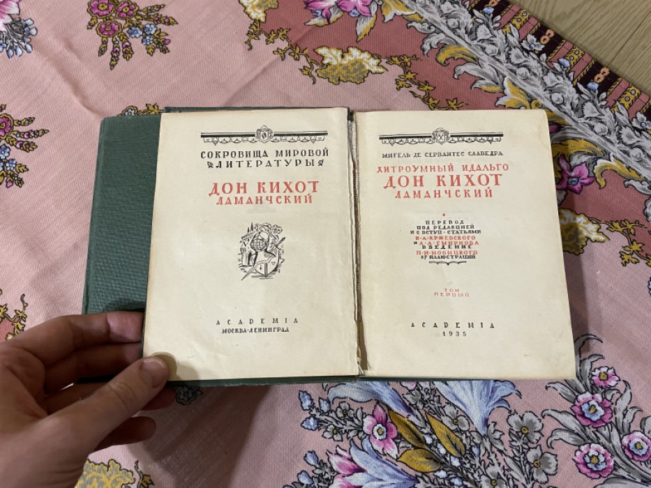 Сервантес. Дон Кихот. В двух томах.