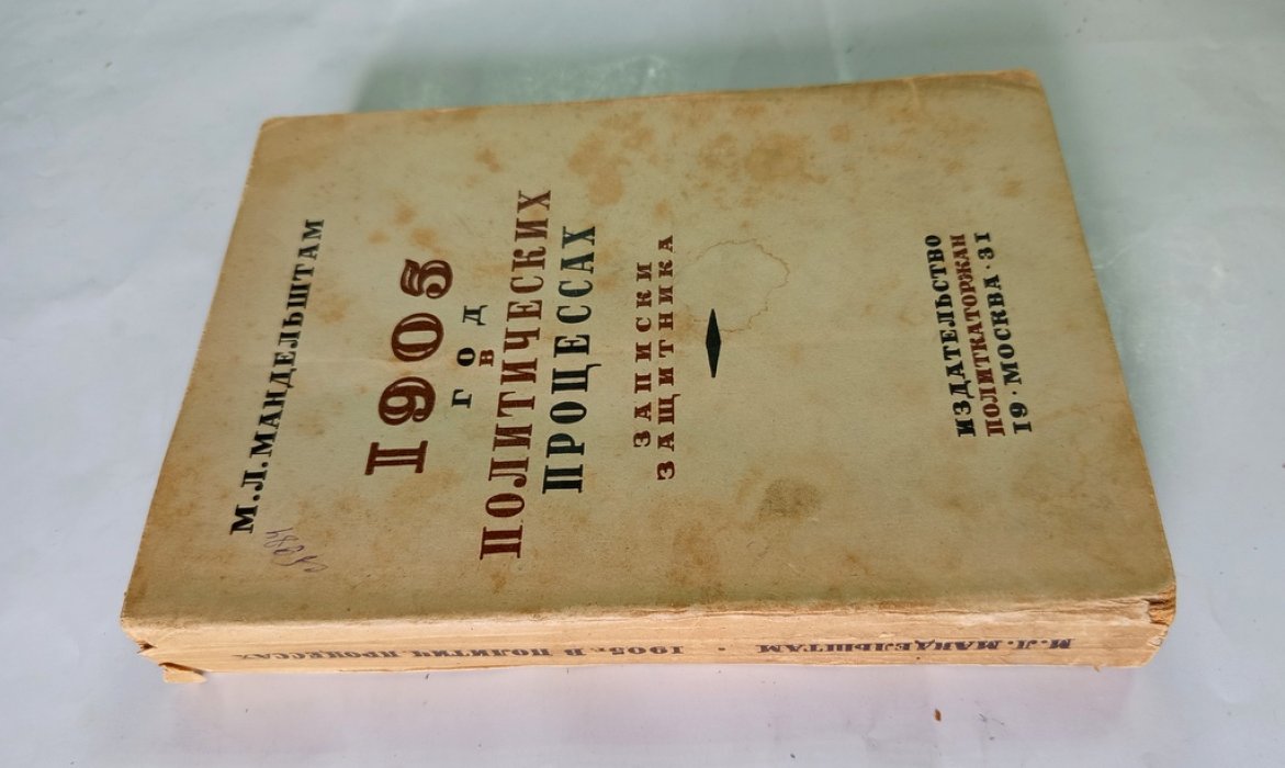 Мандельштам, М.Л. 1905 г. В политических процессах.