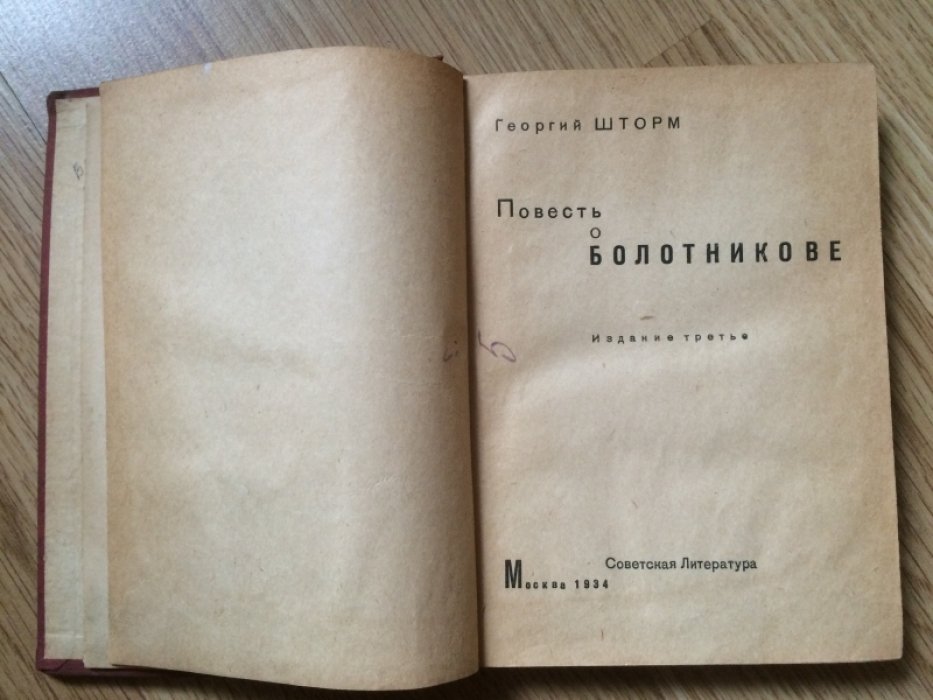 Шторм Георгий. Повесть о Болотникове.