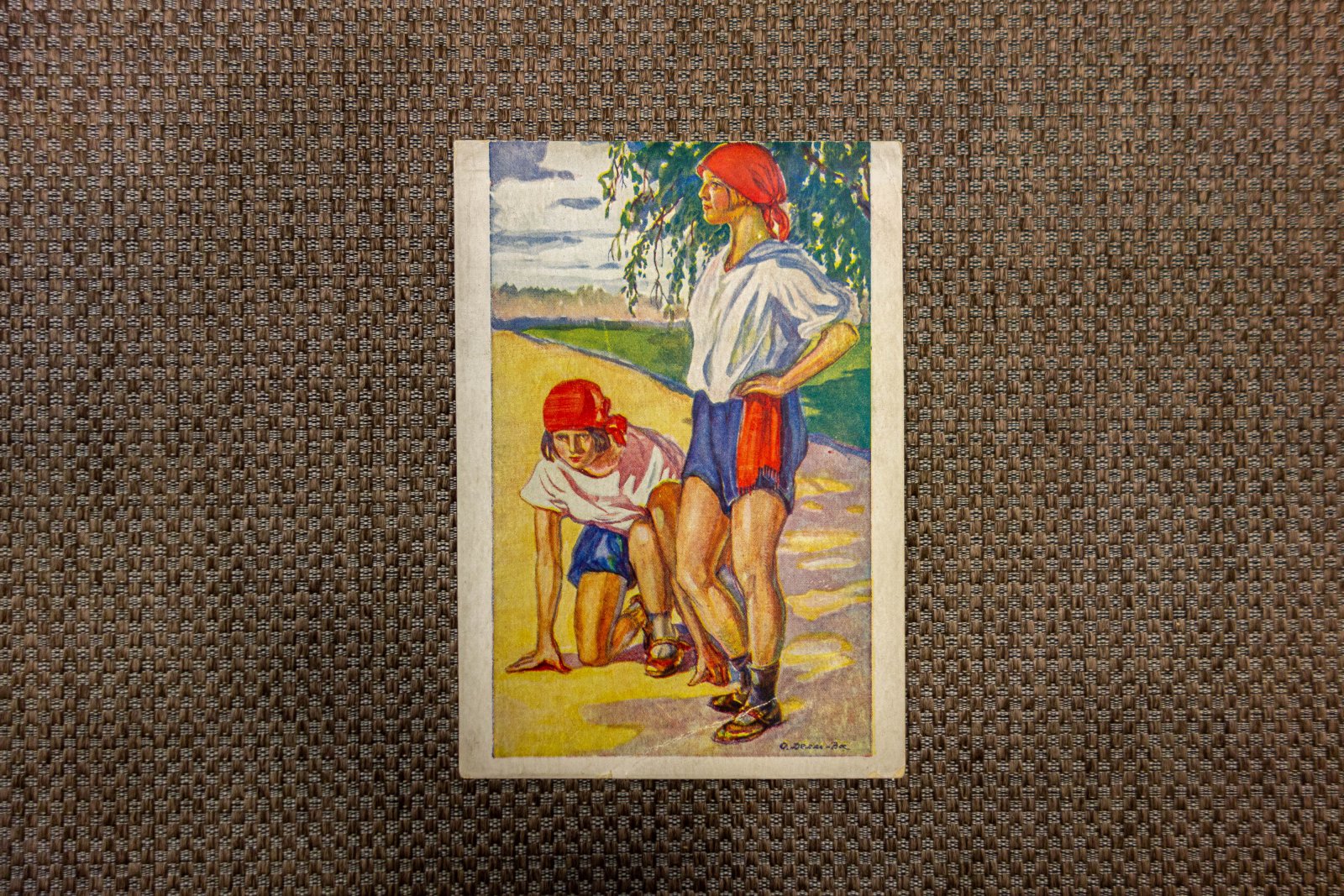 Петров-Водкин, Кордовская. 2 открытки.