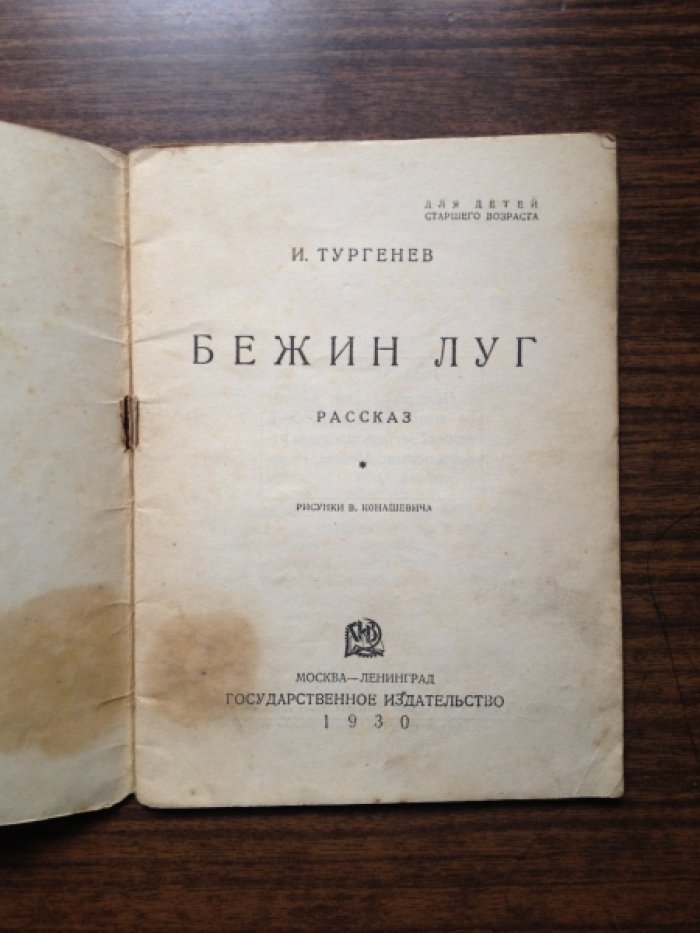 Тургенев И. С. Бежин луг.