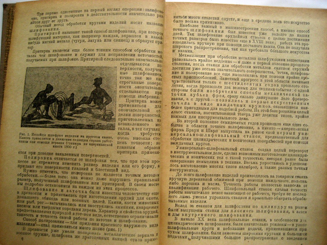 Джигит И. Шлифовальное дело.