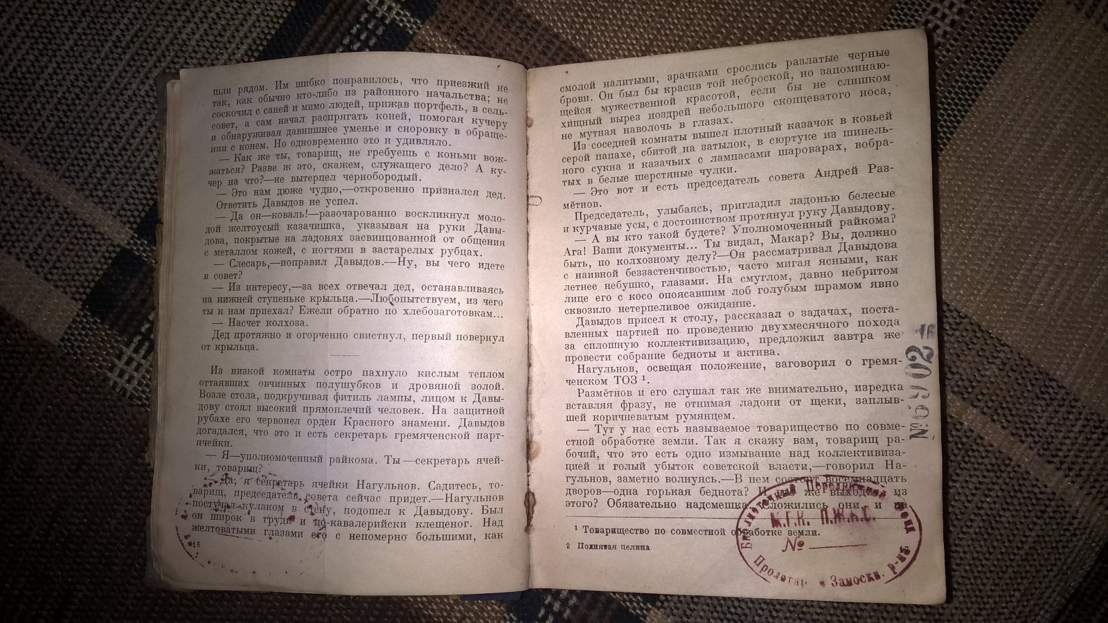 Шолохов М. Поднятая целина.