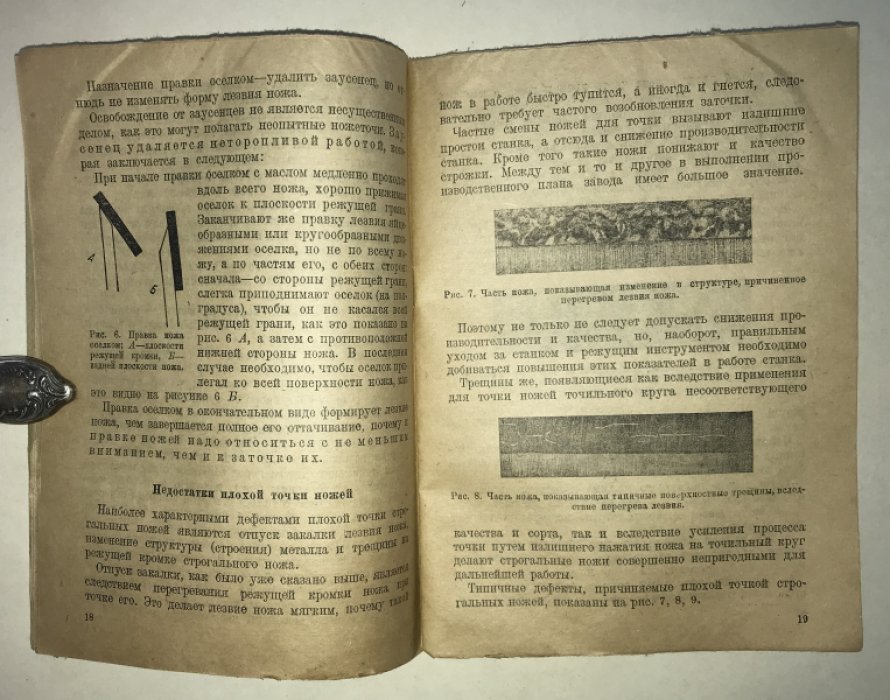 Тищенко М. Т. Что надо знать об уходе за строгальными ножами.