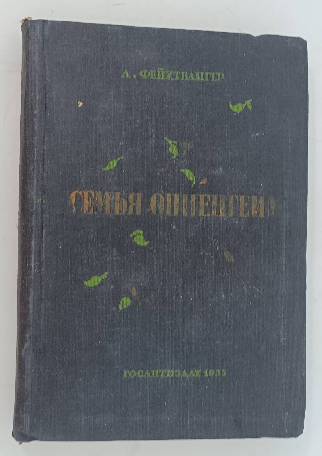 Фейхтвангер Л. Семья Оппенгейм.