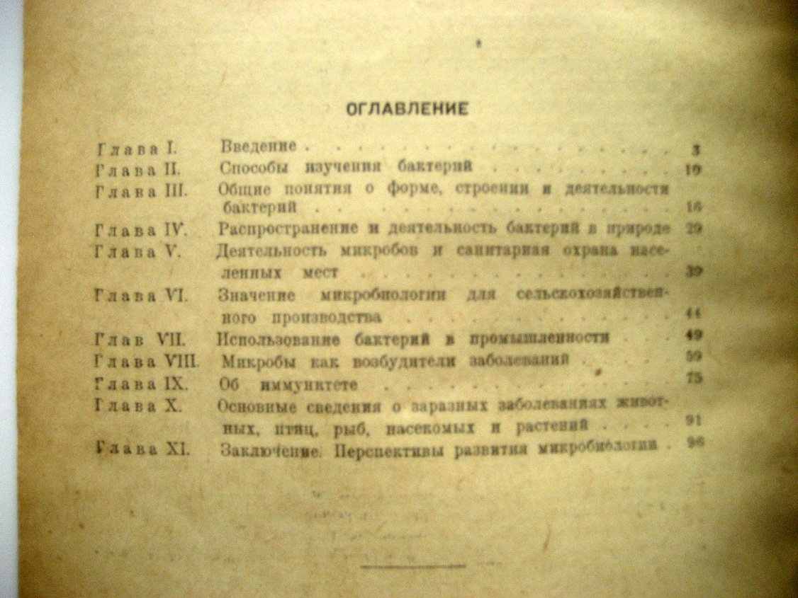 Беликов П. Бактерии и значение их в жизни человека.