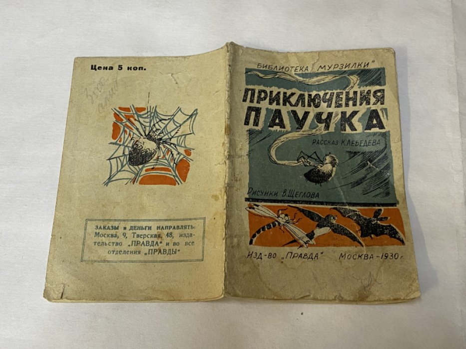 Лебедев К. Приключения паучка.