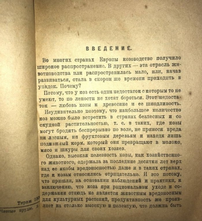 Осипов Алексей. Козы, их хозяйственное значение, содержание, разведение и породы.