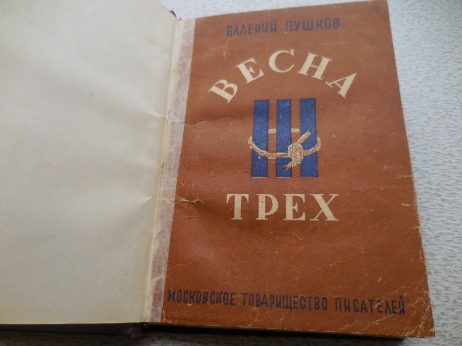 Пушков Валерий. Весна трех. роман.
