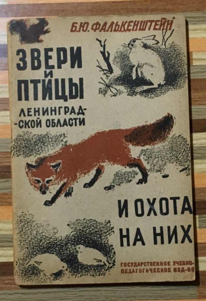 Фалькенштейн Б.Ю. Звери и птицы Ленинградской области и охота на них.