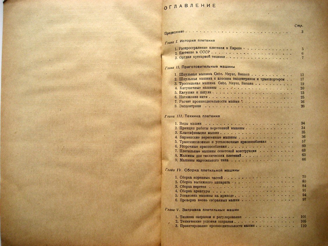 Попов Ф. Технология плетения тесьмы и шнурков.