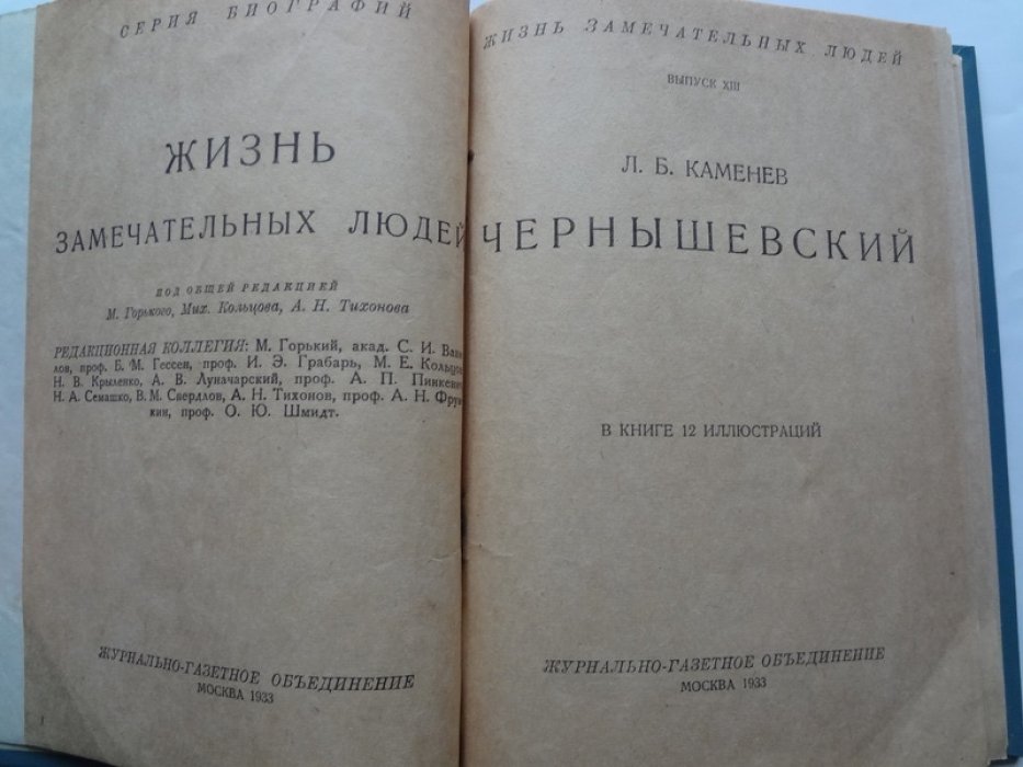 Каменев Л.Б. Чернышевский.
