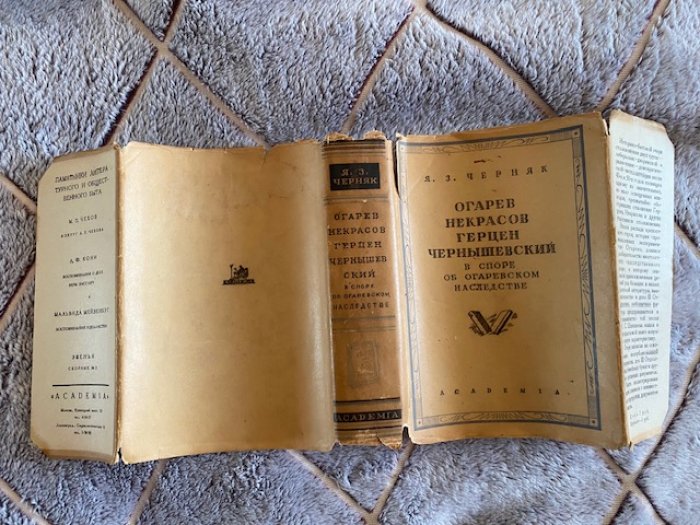 Черняк Я.З. Огарев, Некрасов, Герцен, Чернышевский в споре об огаревском наследстве. [Дело Огарева - Панаевой].