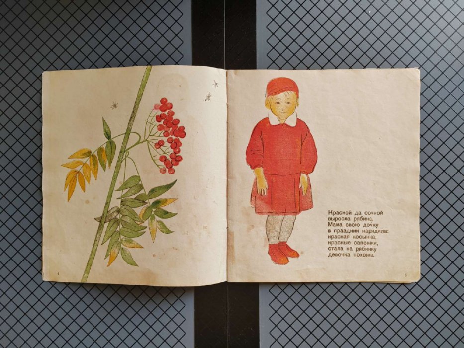 Саконская Н. Книжка эта про четыре цвета.