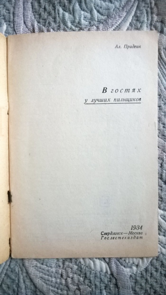 Придеин А. В гостях у лучших пильщиков.