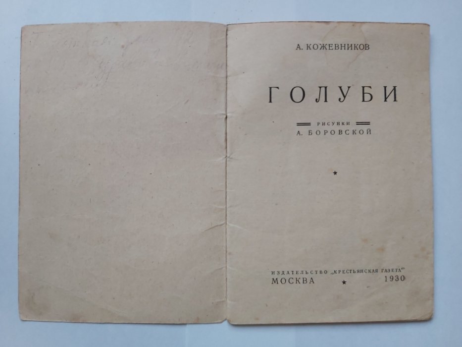 Кожевников А. Голуби.