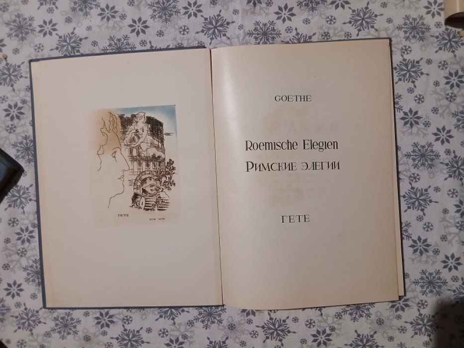 Гете. Римские Элегии.