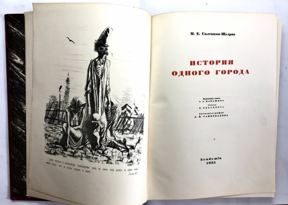 Салтыков Щедрин. История одного города.