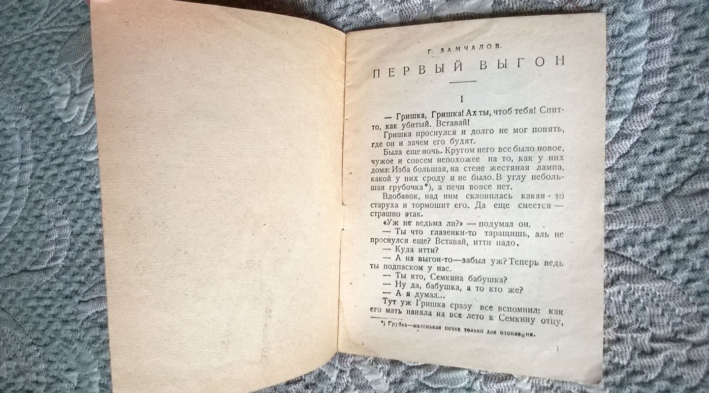 Замчалов Г. Первый выгон.
