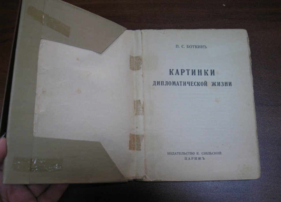 Боткин П.С. Картинки дипломатической жизни.