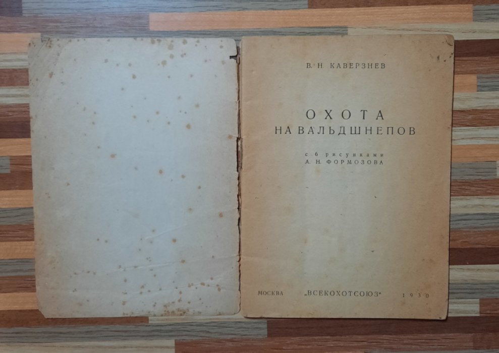 Каверзнев В.Н. Охота на вальдшнепов.