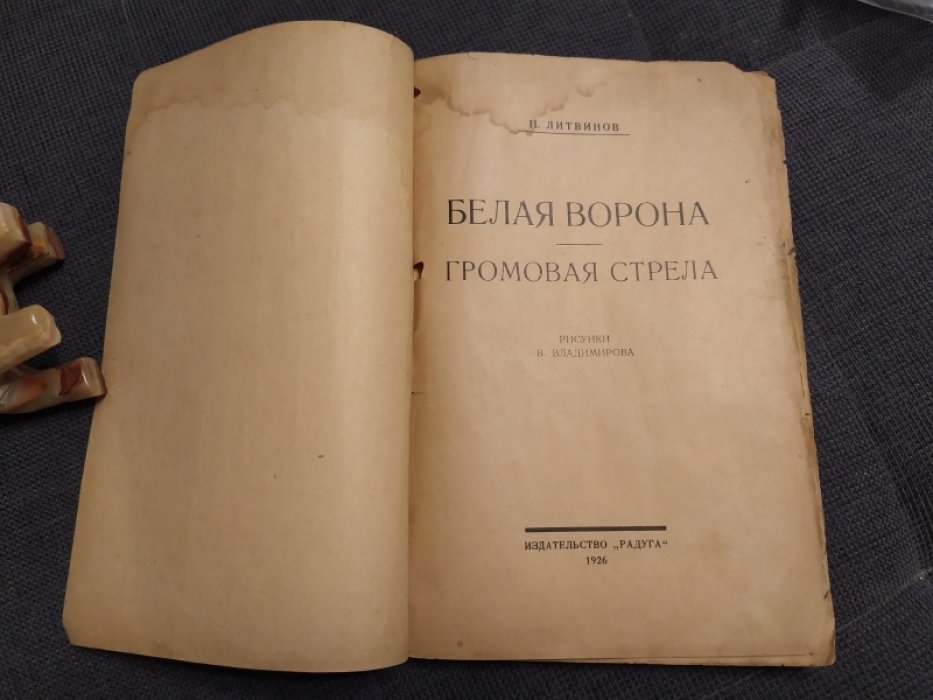 Литвинов П. Белая ворона. Громовая стрела.