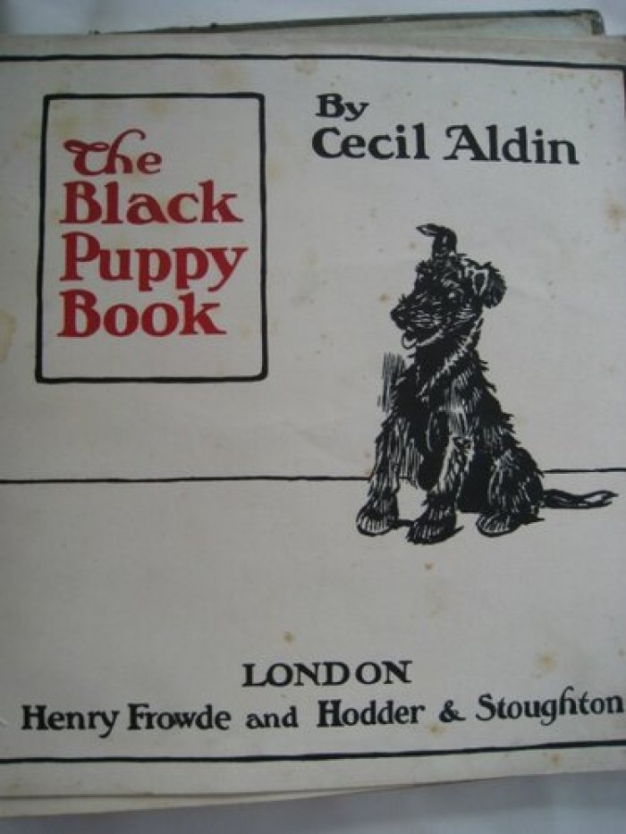 Aldin Cecil. The black puppy book.