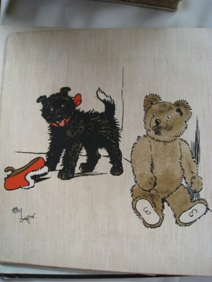 Aldin Cecil. The black puppy book.