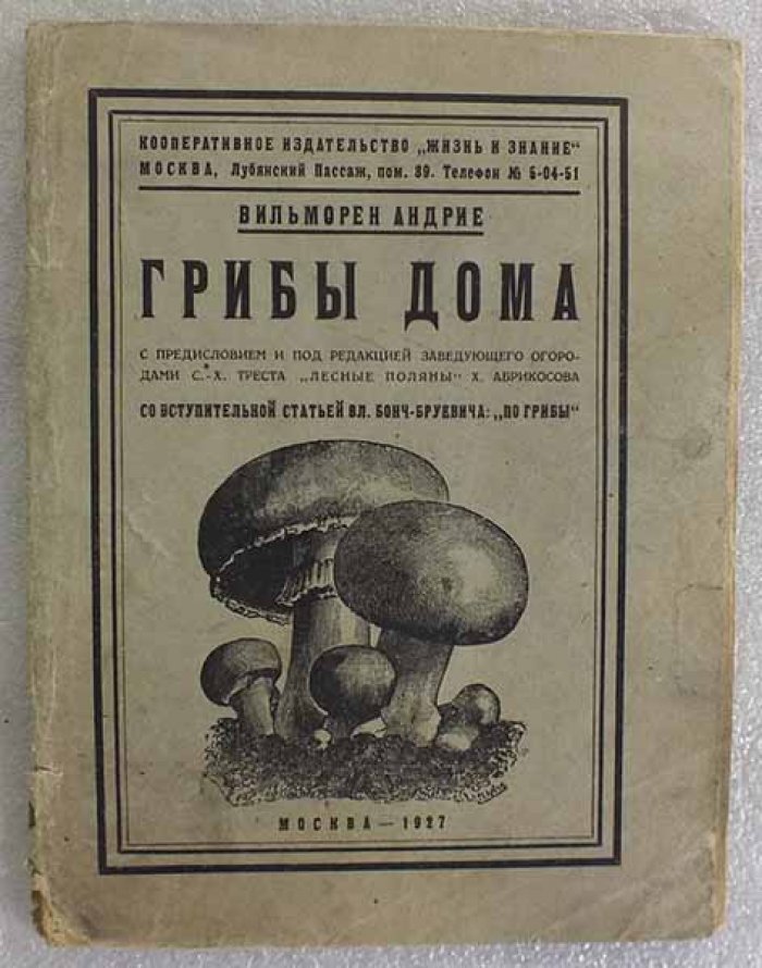 Андрие В. Грибы дома. Культура шампиньона или грядовые шампиньоны