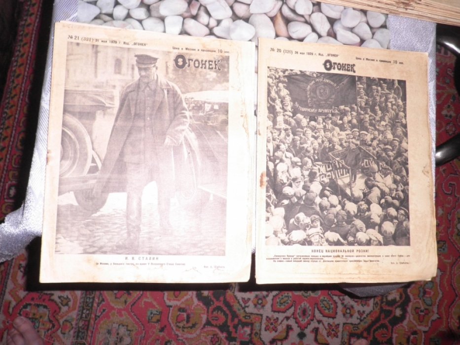 Журнал Огонек. № 21 (321). 31 мая 1929 г.