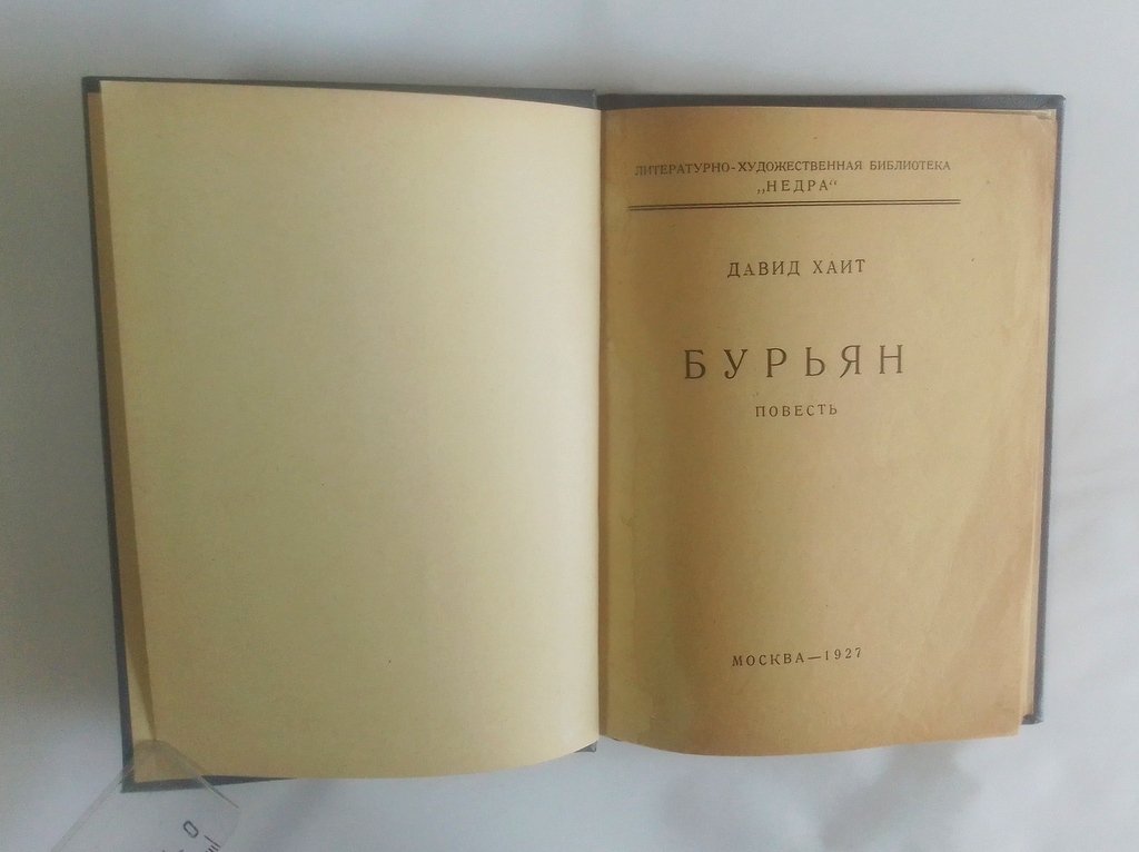 Хаит, Давид. Бурьян.
