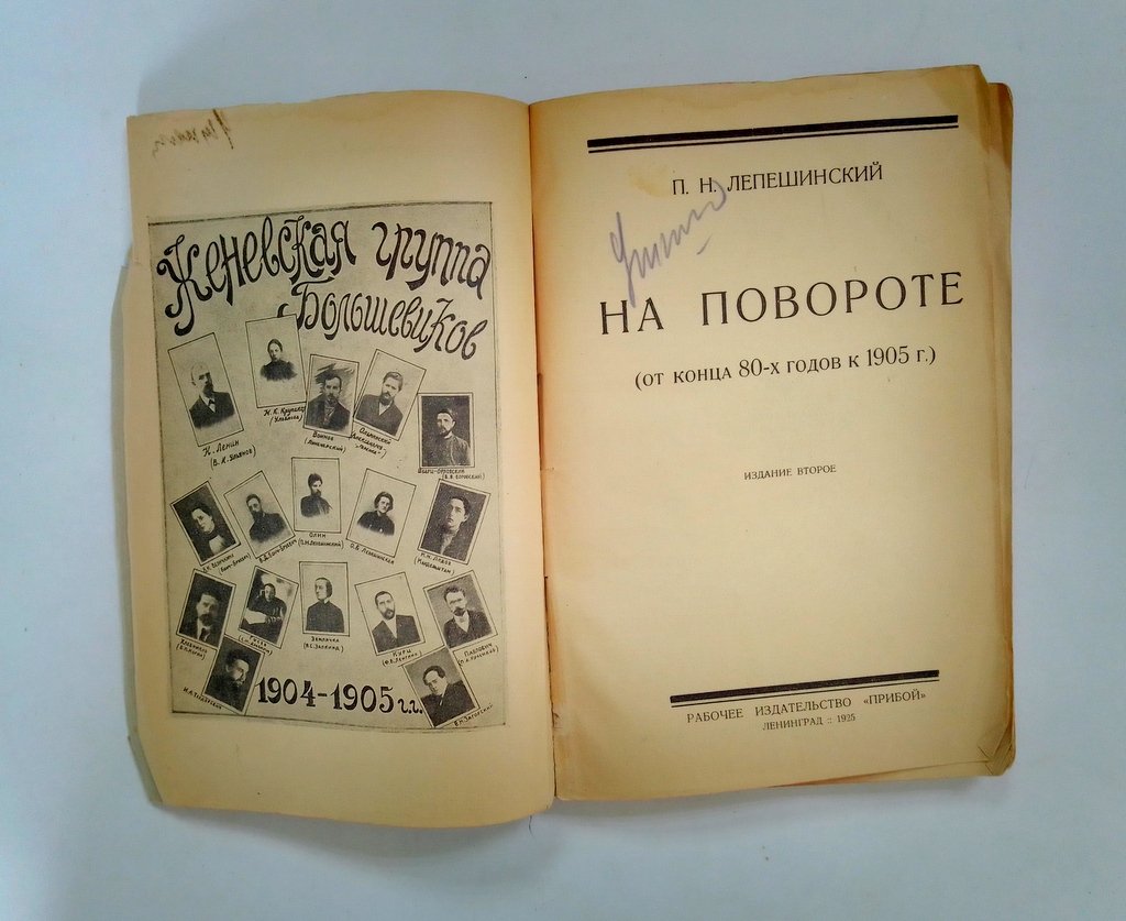 Лепешинский, П.Н. На повороте (от конца 80-х годов к 1905 г.)