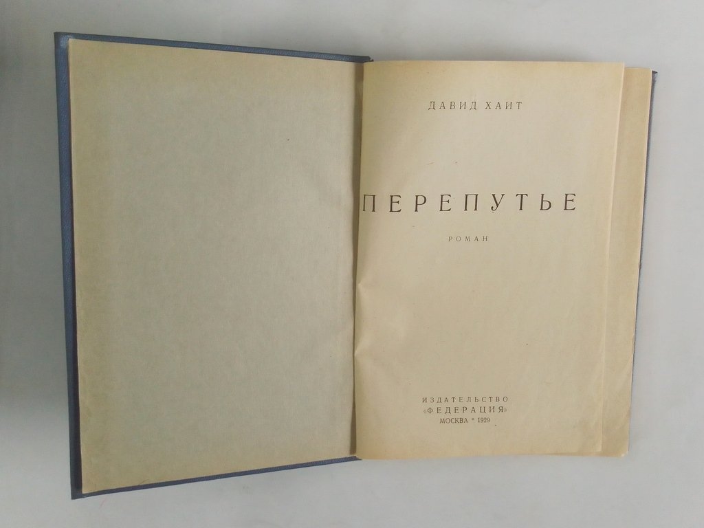 Хаит, Давид. Перепутье.
