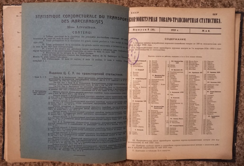 Конъюнктурная товаро-транспортная статистика.Выпуск 8-14.