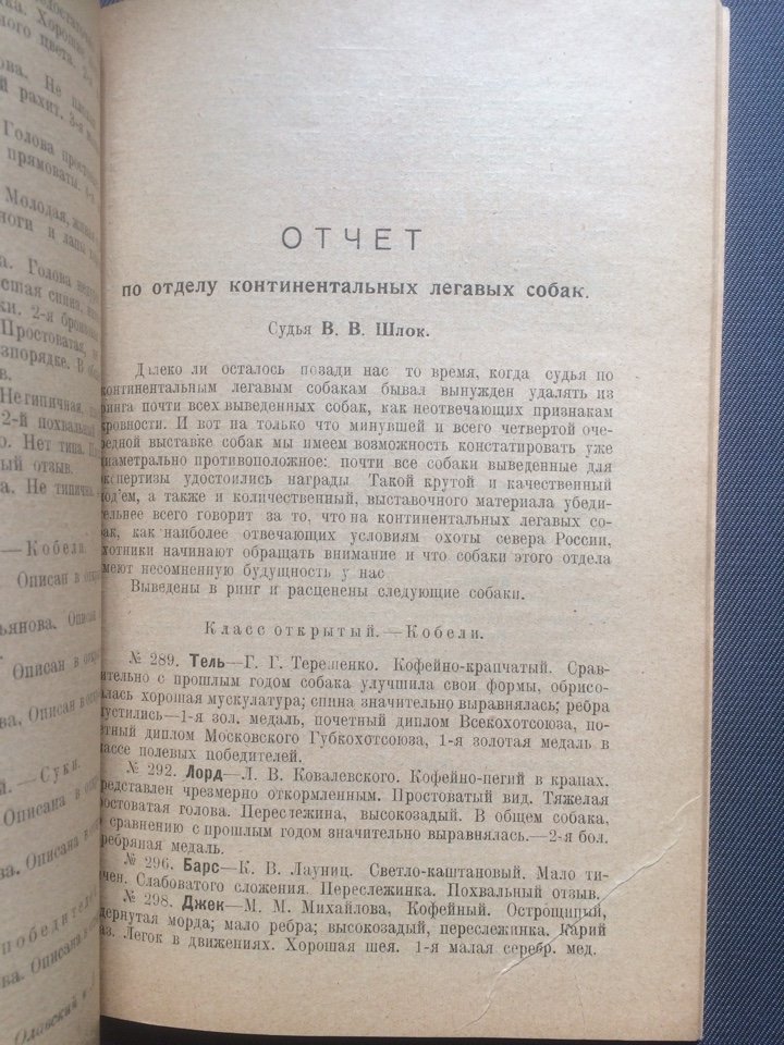 Отчет судей о 4-й выставке собак.