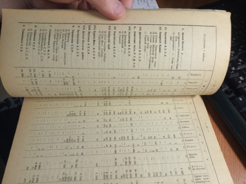Сырьевые запасы СССР. На 1-е октября 1927 года.