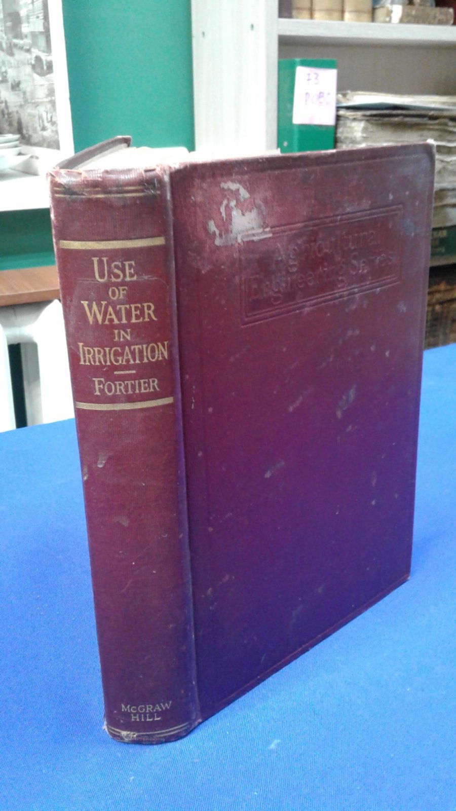 Fortier S.  Фортье С. Use of Water in Irrigation. Использование воды для орошения.