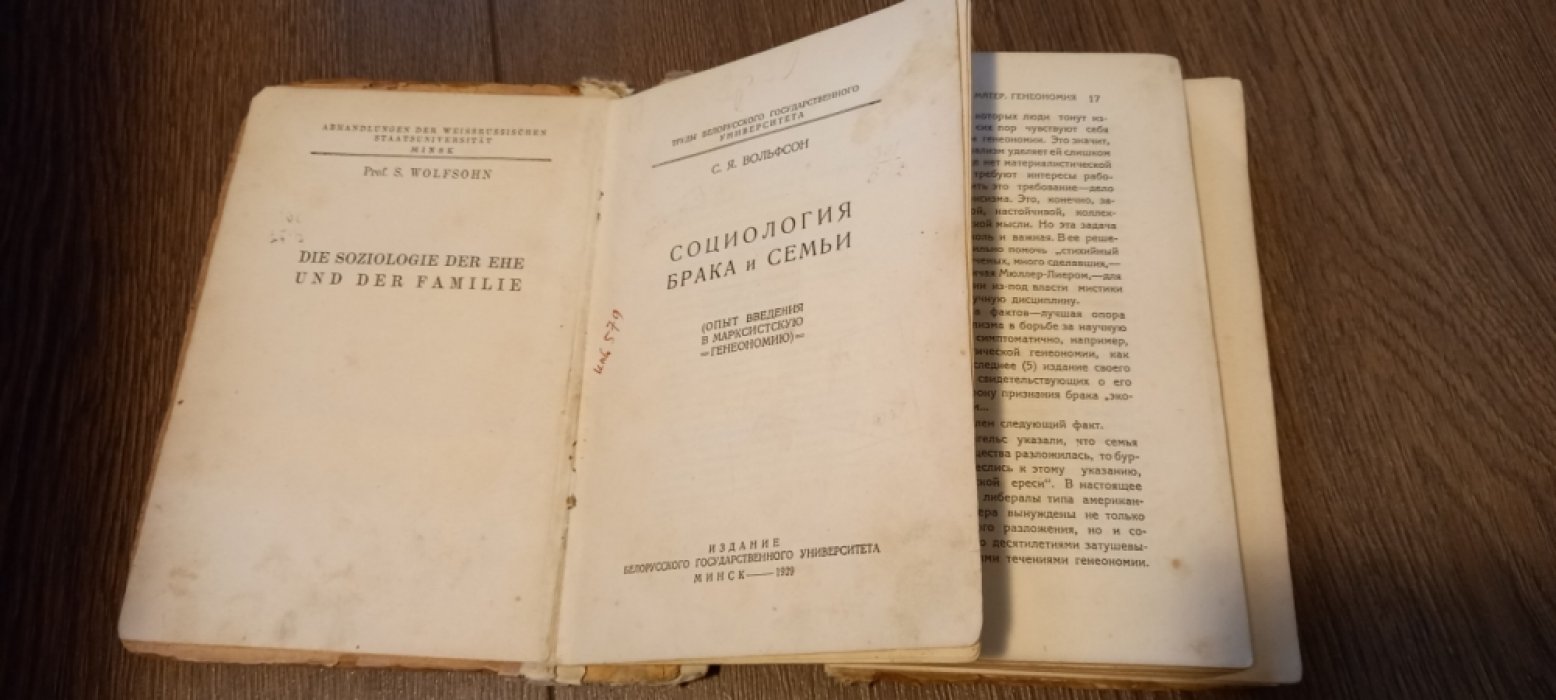 Вольфсон С.Я. Социология Брака и Семьи.