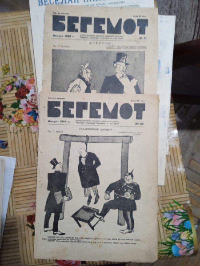 Бегемот. № 31, 32.